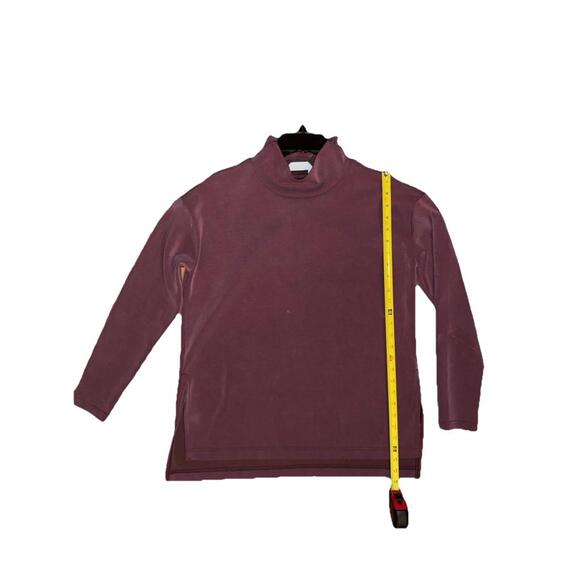 FLX Activewear Solace TunicTop LongSleeve Womens S Travel Leisure Mock Neck Pink - Picture 9 of 9